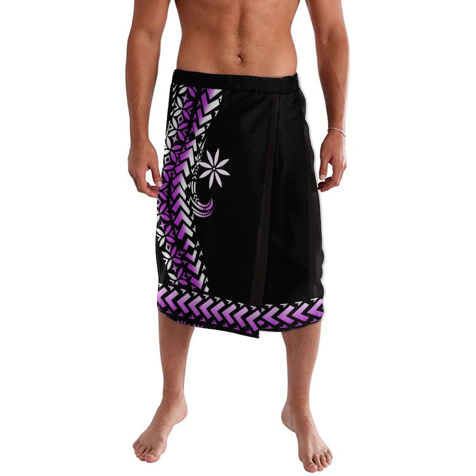 Sarong Men Wrap - Yüksek kaliteli polinezya tasarım baskı rahat