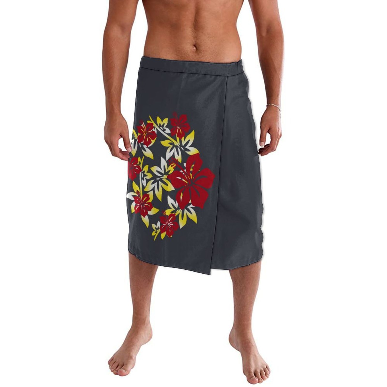 Sarong Men Wrap - Sıcak Hawaii Etnik Tarzı Erkek Şal