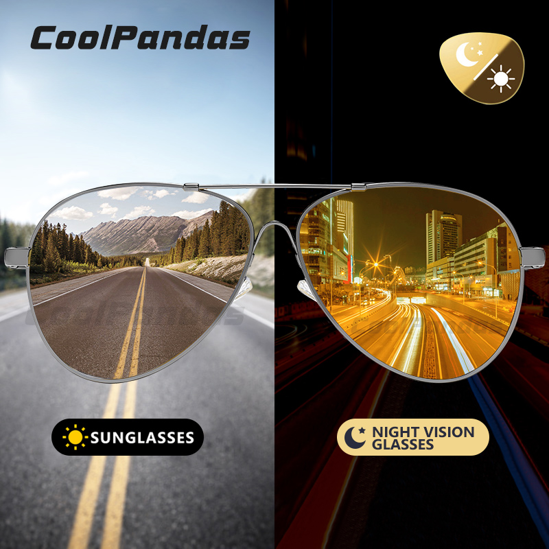 Sunglasses Aviator Polarized - CoolPandas havacılık güneş gözlüğü erkekler polarize