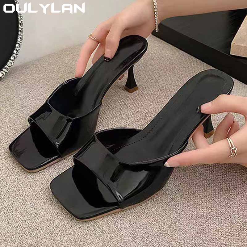 Casual Sandal Leather - Kadın Yazlık Bayan Terlik Lake Deri
