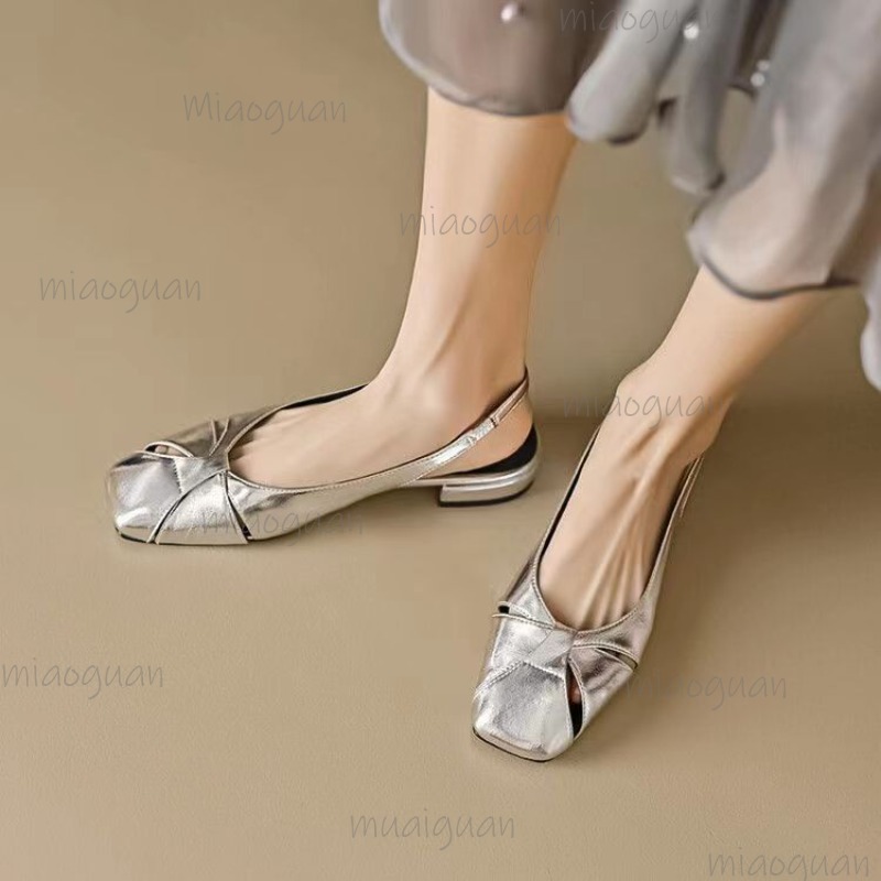 Kapak Toe Düşük Topuk Pompalar - Casual Sandal Leather incelemesi ve fiyatı