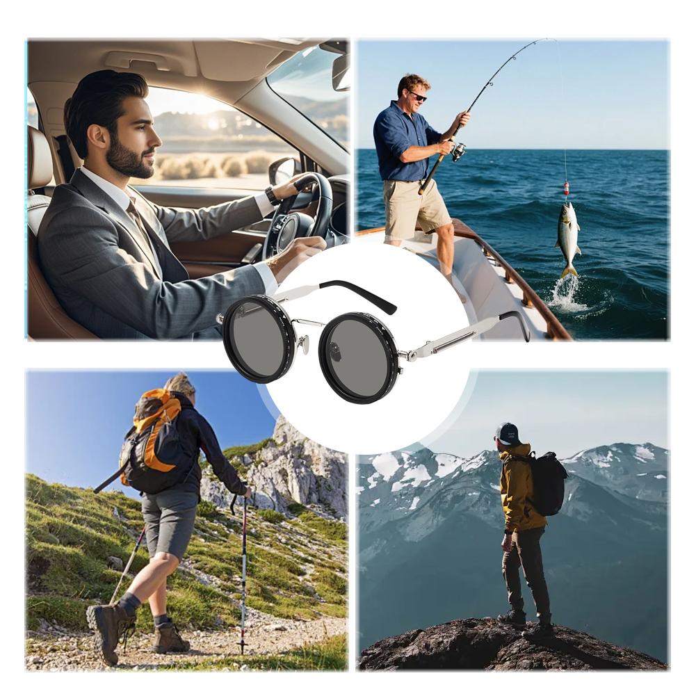 Ayarlanabilir ND Polarize Güne - Sunglasses Aviator Polarized incelemesi ve fiyatı