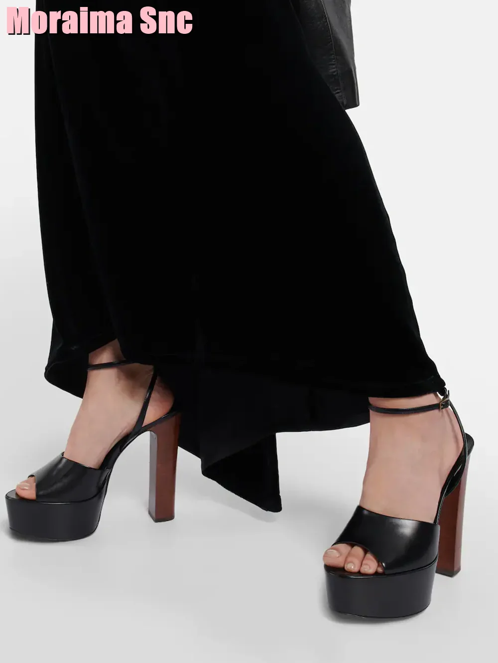 Peep Toe platformu Patent deri - Casual Sandal Leather incelemesi ve fiyatı