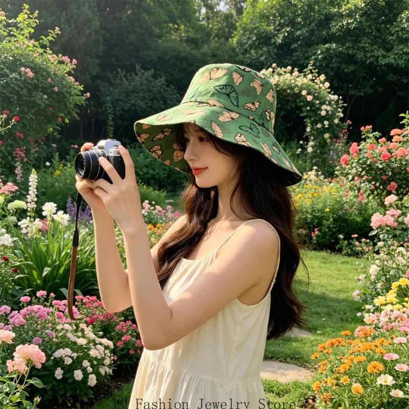 Yeşil Baskılı Balıkçı Şapkası  - Packable Hat Nylon incelemesi ve fiyatı