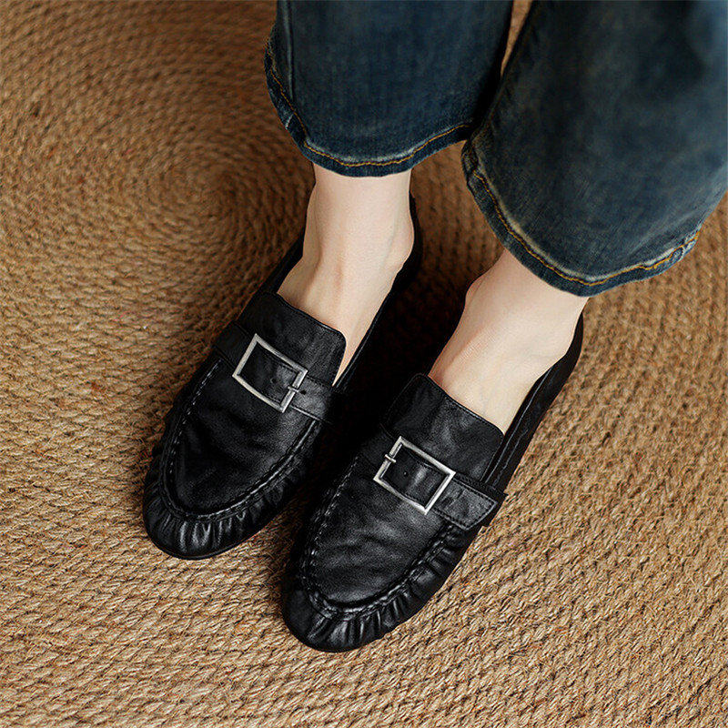 Yeni sonbahar hakiki deri kadı - Casual Sandal Leather incelemesi ve fiyatı