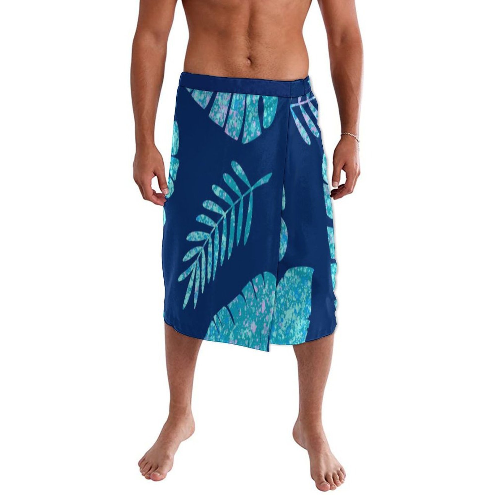 Hawaii Adaları İçin Mavi Çiçek - Sarong Men Wrap incelemesi ve fiyatı