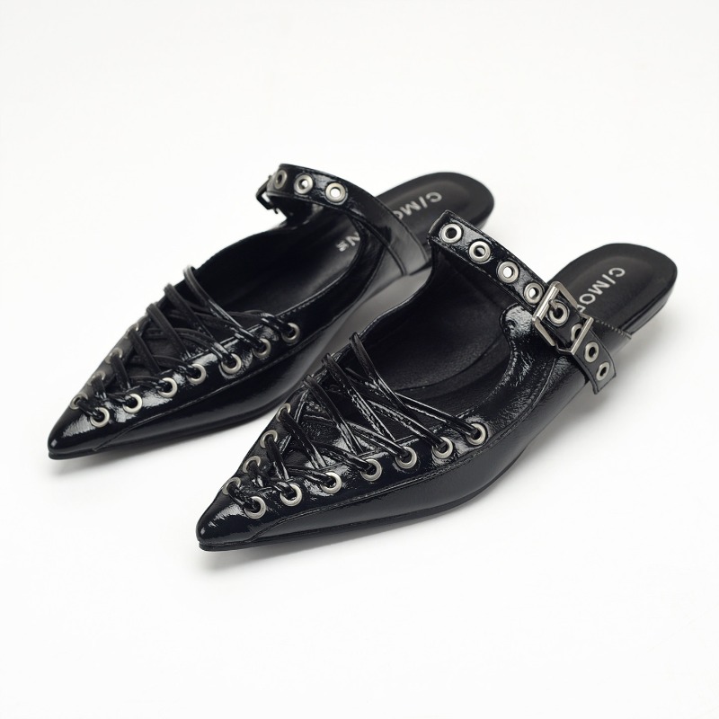 Sivri Burun Bağcıklı Kadın Ter - Casual Sandal Leather incelemesi ve fiyatı