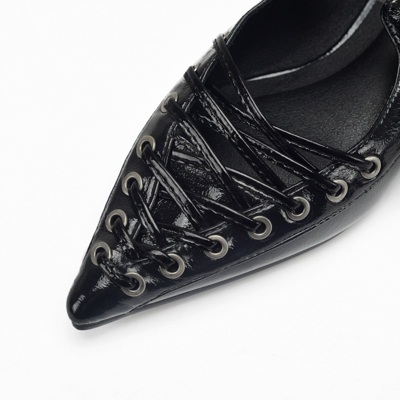 Sivri Burun Bağcıklı Kadın Ter - Casual Sandal Leather incelemesi ve fiyatı